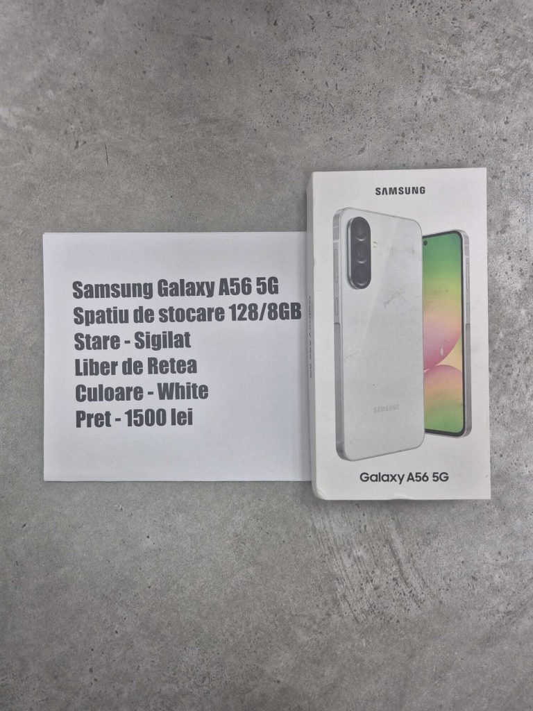 Samsung Galaxy A56 Alb Sigilat