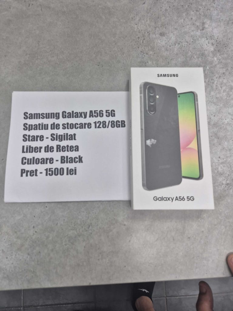 Samsung Galaxy A56 Negru Sigilat