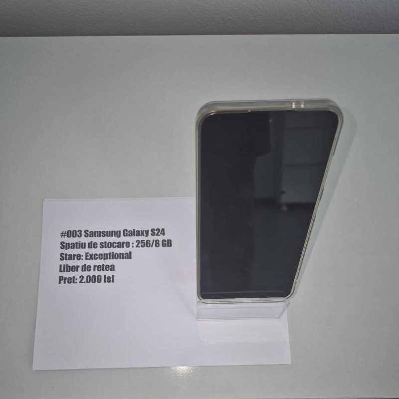 Telefon Samsung Galaxy S24 5G Negru Sigilat
