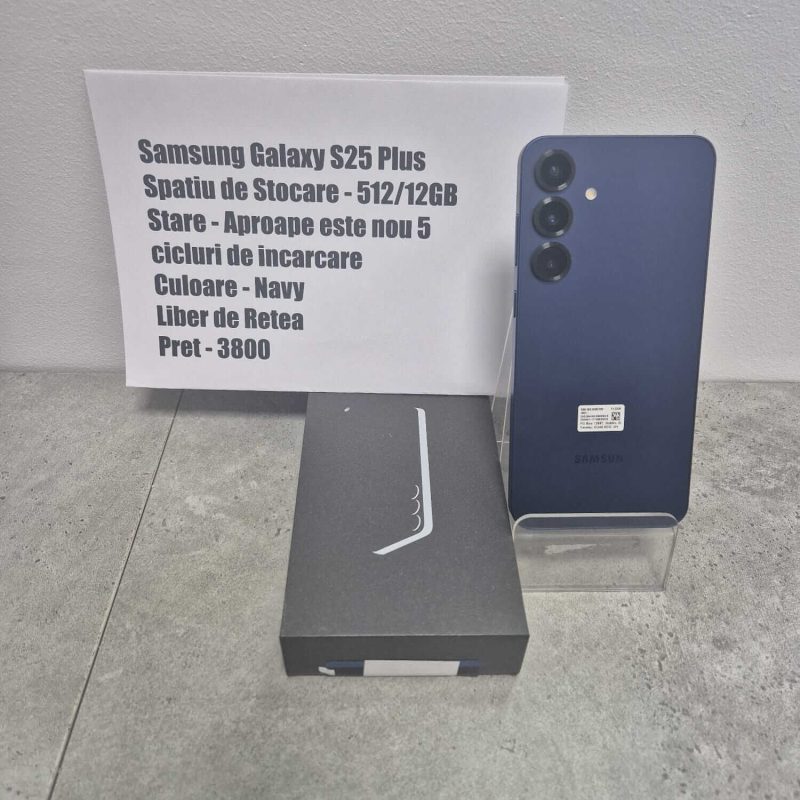 Telefon Samsung Galaxy S25 Plus 5G Navy